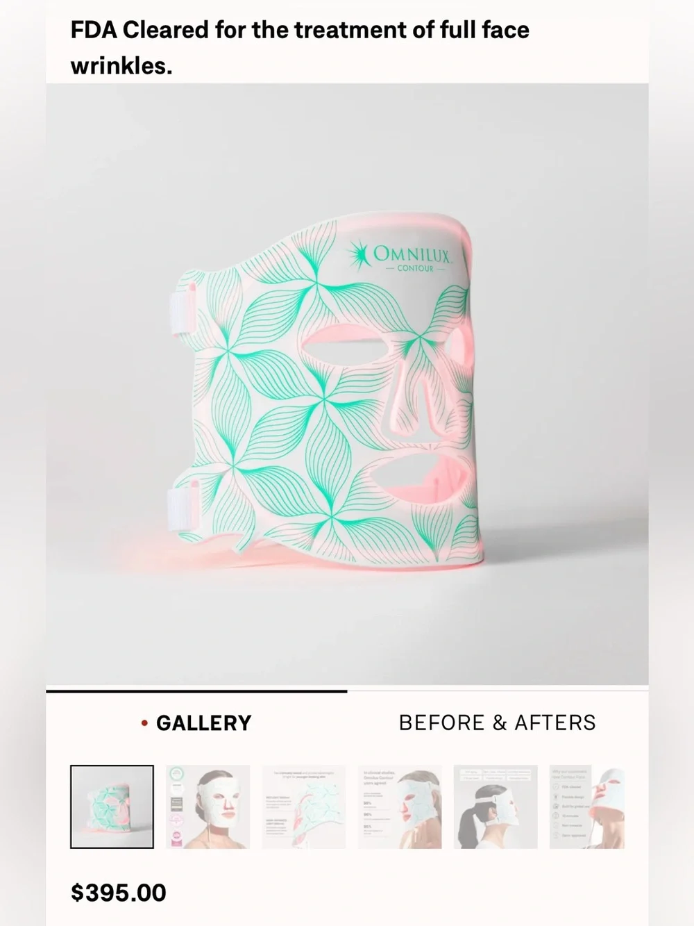 Omnilux Contour LED Mask